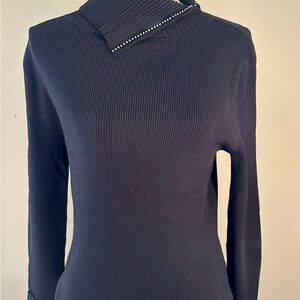 Belldini Black Cowl Turtleneck Sweater